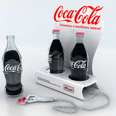 настольная подставка Coca-Cola