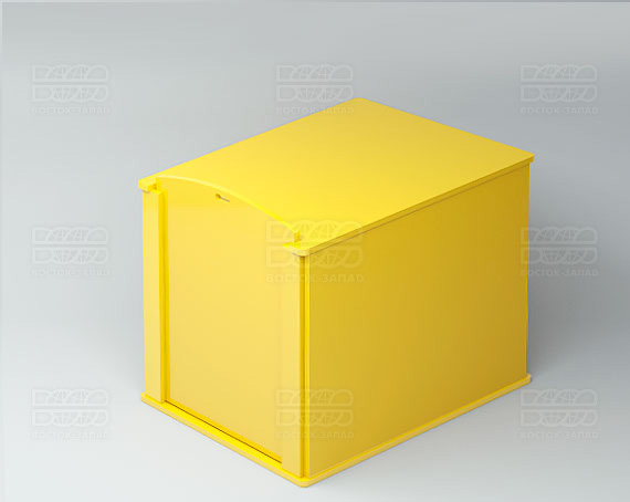 Органайзер для ресниц (5 секций) К_4 - фото 3, цвет - Желто-белый, материал - Глухой акрил