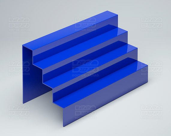 Горка универсальная 400х200х200 мм K_10_2 - фото 3, цвет - Синий, материал - Глухой акрил