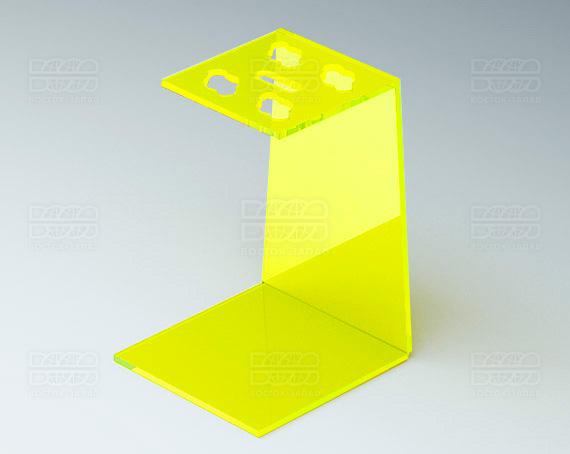 Подставка для ножниц 90х135х90 мм K_29 - фото 3, цвет - Зеленый_ф, материал - Флуоресцентный акрил