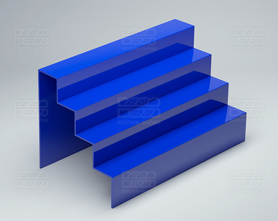 Горка универсальная 350х200х200 мм К_10_1 - фото 3, цвет - Синий, материал - Глухой акрил