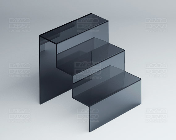 Горка универсальная 150х150х200 мм  К_10_3 - фото 3, цвет - Черный, материал - Прозрачный акрил