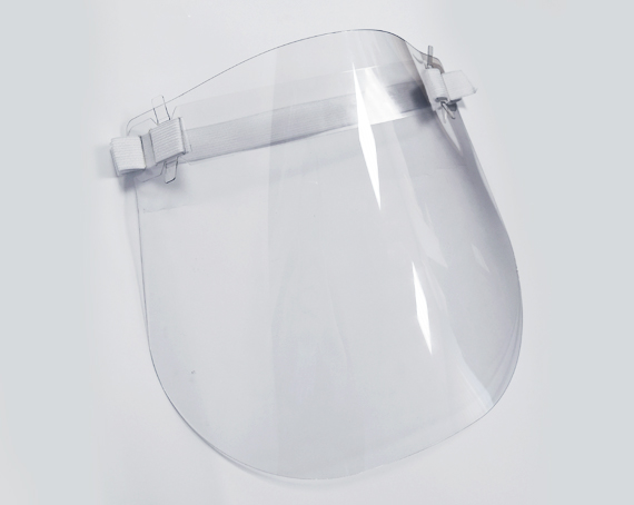 Экран для лица из пластика - фото 1, цвет - Прозрачный, материал - Прозрачный акрил