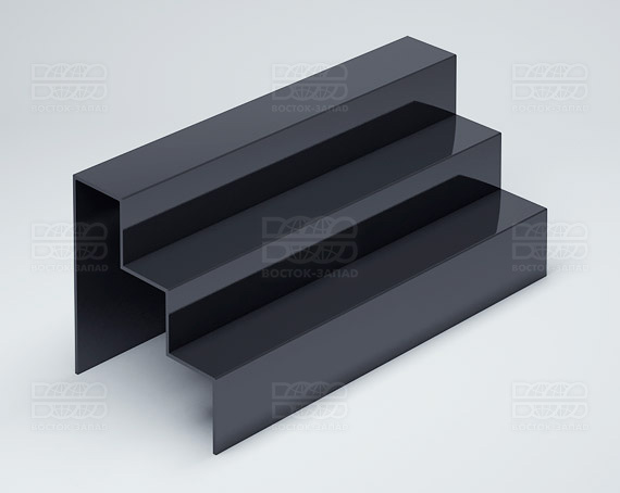 Горка универсальная 350х150х200 мм К_10_4 - фото 3, цвет - Черный, материал - Глухой акрил