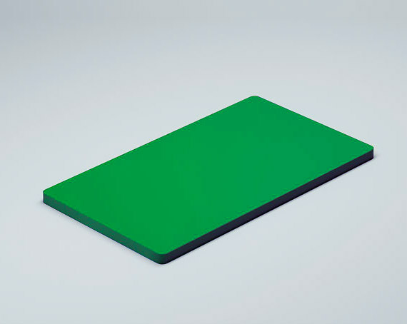 Планшетка для ресниц 140х80х3 мм - из ог. Стекла 3мм K_5 - фото 3, цвет - Зеленый, материал - Глухой акрил