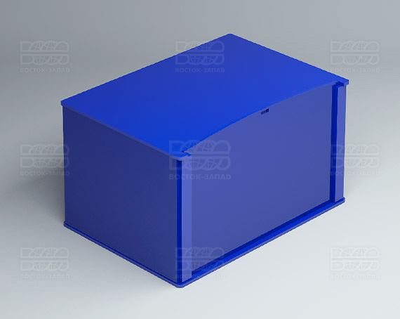 Органайзер для ресниц (10 секций) К_3 - фото 3, цвет - Сине-белый, материал - Глухой акрил