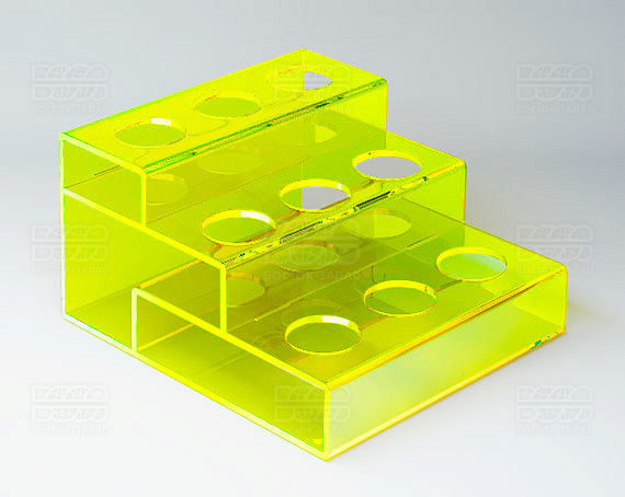 Подставка 115х138х75 мм K_26 - фото 2, цвет - Зеленый_ф, материал - Флуоресцентный акрил