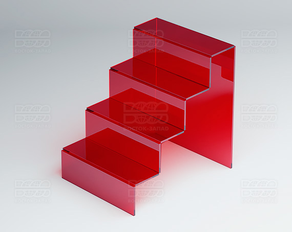Горка универсальная К_10 - фото 3, цвет - Красный, материал - Прозрачный акрил