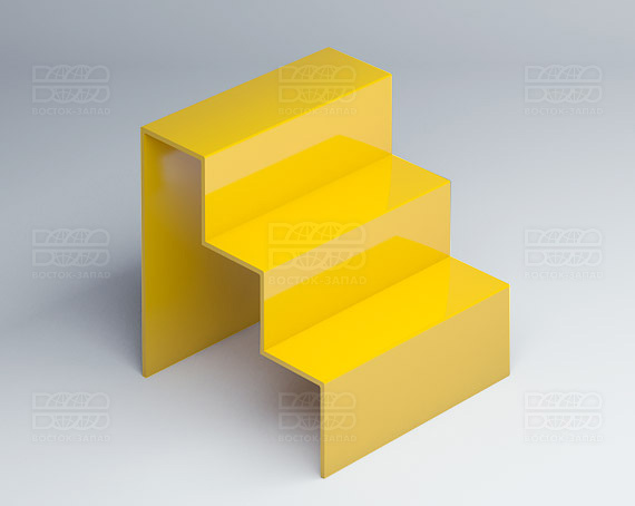 Горка универсальная 150х150х200 мм  К_10_3 - фото 3, цвет - Желтый, материал - Глухой акрил