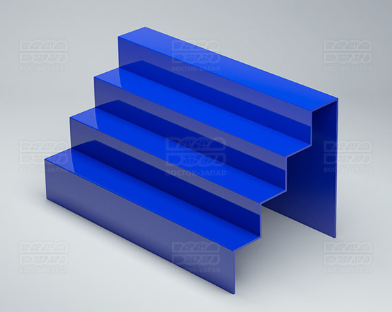 Горка универсальная 350х200х200 мм К_10_1 - фото 2, цвет - Синий, материал - Глухой акрил