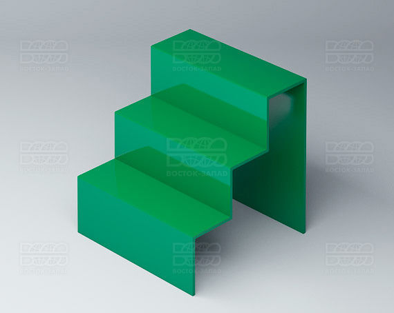 Горка универсальная 150х150х200 мм  К_10_3 - фото 2, цвет - Зеленый, материал - Глухой акрил