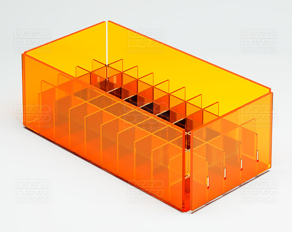 Органайзер К_2 - фото 3, цвет - Оранжевый_ф, материал - Флуоресцентный акрил