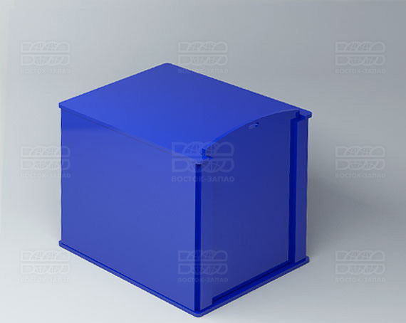 Органайзер для ресниц (5 секций) К_4 - фото 3, цвет - Синий, материал - Глухой акрил