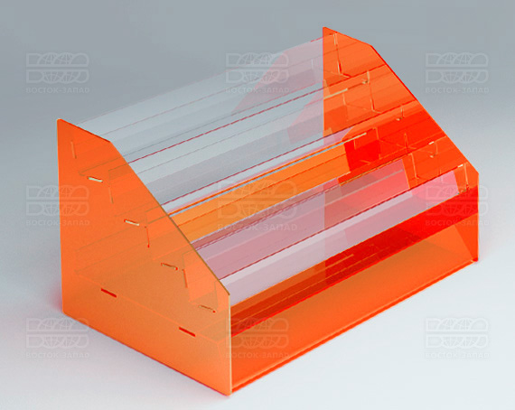 Подставка под тени К_7 - фото 2, цвет - Оранжевый_ф, материал - Флуоресцентный акрил