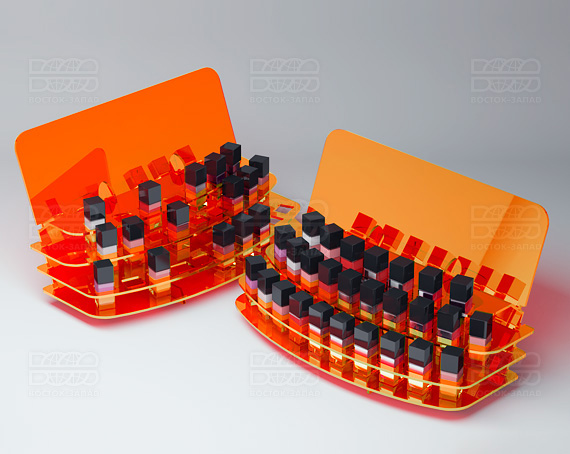 Подставка под лаки К_17 - фото 1, цвет - Оранжевый_ф, материал - Флуоресцентный акрил