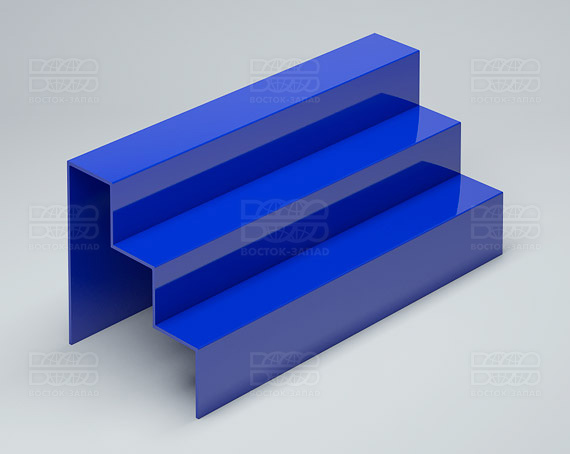 Горка универсальная 350х150х200 мм К_10_4 - фото 3, цвет - Синий, материал - Глухой акрил