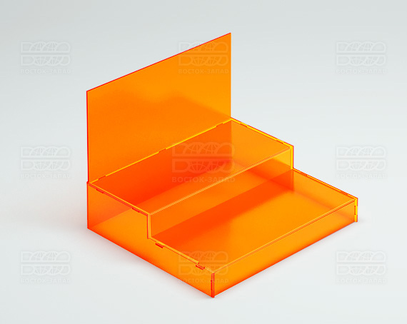 Горка универсальная 408х300х408 мм К_12 - фото 3, цвет - Оранжевый_ф, материал - Флуоресцентный акрил
