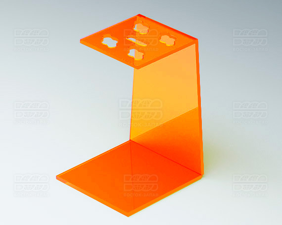 Подставка для ножниц 90х135х90 мм K_29 - фото 3, цвет - Оранжевый_ф, материал - Флуоресцентный акрил