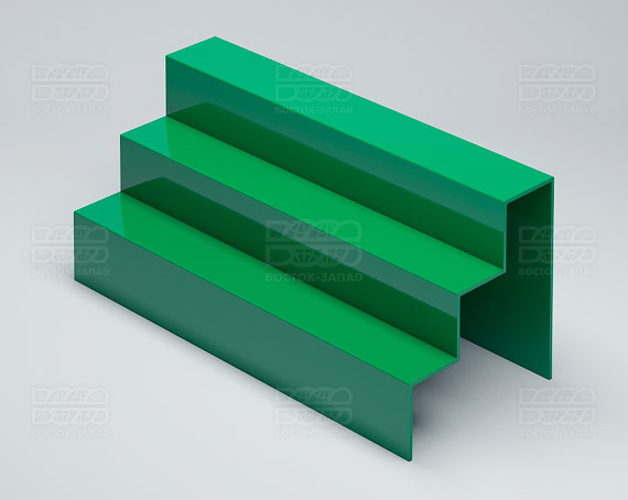 Горка универсальная 350х150х200 мм К_10_4 - фото 2, цвет - Зеленый, материал - Глухой акрил