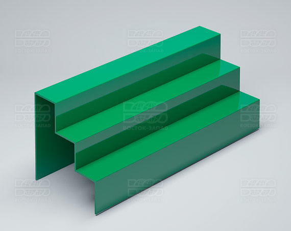 Горка универсальная 400х150х150 мм K_10_5 - фото 3, цвет - Зеленый, материал - Глухой акрил