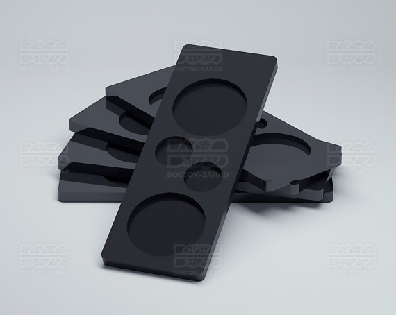 Палитра для теней К_6 - фото 1, цвет - Черный, материал - Глухой акрил
