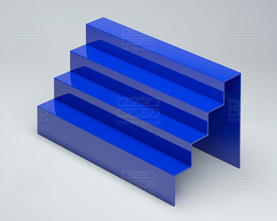 Горка универсальная 400х200х200 мм K_10_2 - фото 2, цвет - Синий, материал - Глухой акрил