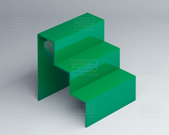 Горка универсальная 150х150х200 мм  К_10_3 - фото 3, цвет - Зеленый, материал - Глухой акрил