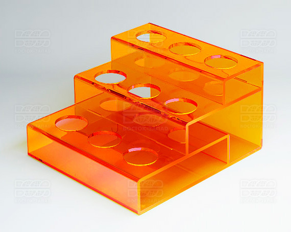 Подставка 115х138х75 мм K_26 - фото 3, цвет - Оранжевый_ф, материал - Флуоресцентный акрил