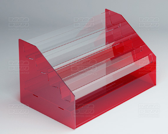 Подставка под тени К_7 - фото 2, цвет - Красный, материал - Прозрачный акрил