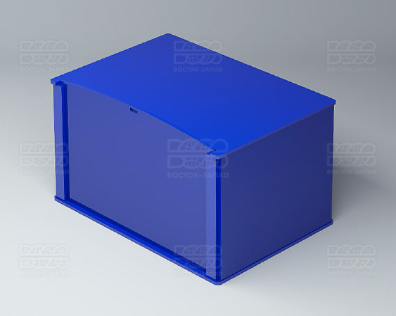 Органайзер для ресниц (10 секций) К_3 - фото 2, цвет - Синий, материал - Глухой акрил