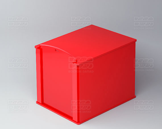 Органайзер для ресниц (5 секций) К_4 - фото 2, цвет - Красный, материал - Глухой акрил