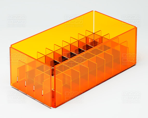 Органайзер К_2 - фото 2, цвет - Оранжевый_ф, материал - Флуоресцентный акрил