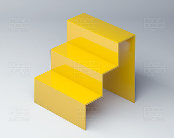 Горка универсальная 150х150х200 мм  К_10_3 - фото 2, цвет - Желтый, материал - Глухой акрил