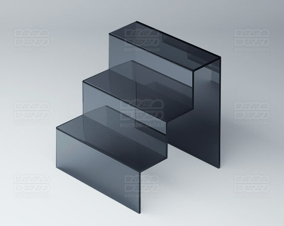 Горка универсальная 150х150х200 мм  К_10_3 - фото 2, цвет - Черный, материал - Прозрачный акрил