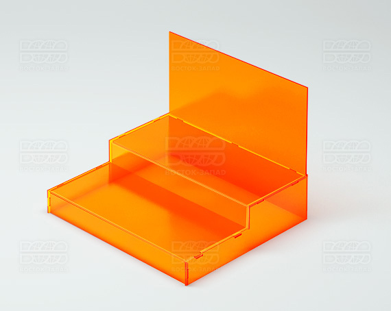 Горка универсальная 408х300х408 мм К_12 - фото 2, цвет - Оранжевый_ф, материал - Флуоресцентный акрил