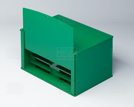 Органайзер для ресниц (10 секций) К_3 - фото 1, цвет - Зеленый, материал - Глухой акрил