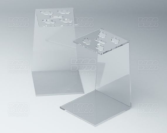Подставка для ножниц 90х135х90 мм K_29 - фото 2, цвет - Прозрачный, материал - Прозрачный акрил