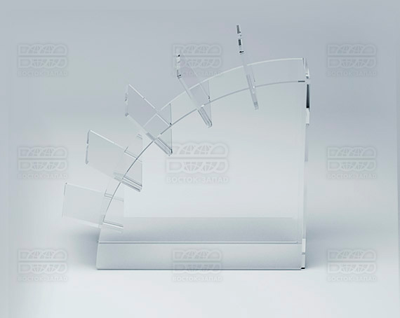 Подставка для ножниц 100х30х100 мм K_30 - фото 3, цвет - Прозрачный, материал - Прозрачный акрил