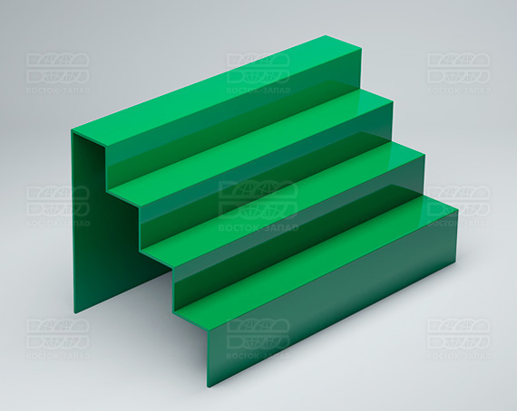 Горка универсальная 350х200х200 мм К_10_1 - фото 3, цвет - Зеленый, материал - Глухой акрил