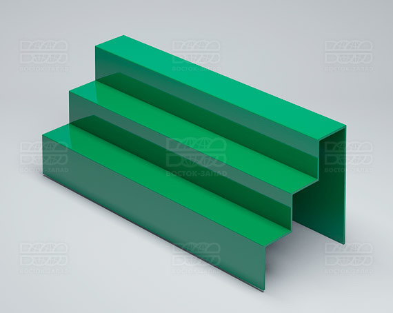 Горка универсальная 400х150х150 мм K_10_5 - фото 2, цвет - Зеленый, материал - Глухой акрил